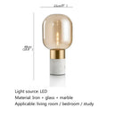Axyaa Nordic LED Desk Lamp - Modern and Simple Table Lighting