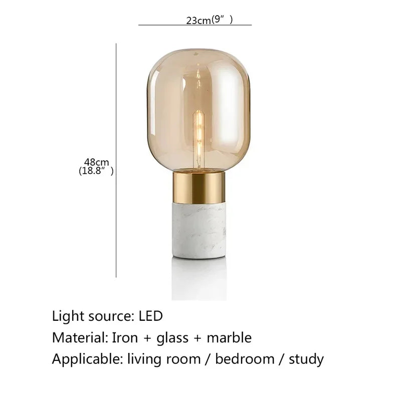 Axyaa Nordic LED Desk Lamp - Modern and Simple Table Lighting