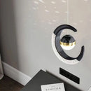 Axyaa LED Moon Acrylic Pendant Light with High Translucent Shade