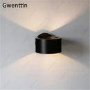 Axyaa Gold Metal Wall Sconce for Home Bedroom Lighting