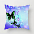 Axyaa Floral Butterfly Pillowcase for Home Decor and Events