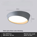 Axyaa Nordic Minimalist LED Ceiling Lamp with Dimmable Remote Control