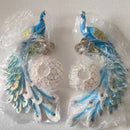 Axyaa Peacock Wall Lamp Sconce Light for Living Room Bedroom