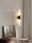 Axyaa Italian Marble Lamp for Living Room, Bedroom, Study - Elegant Front Wall Lamp