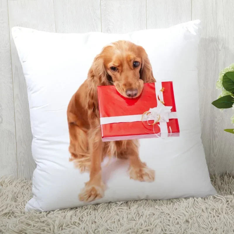 Axyaa Cocker Spaniel Sofa Cushion Cover - Creative and Simple Home Decor