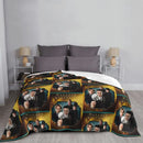 Axyaa Birthday Girl Limited Edition Vintage Style Throw Blanket