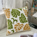 Axyaa Ethnic Floral Embroidered Pillowcase - Cotton Throw Cushion Cover