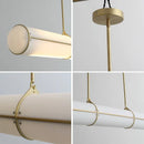 Axyaa Nordic Cylindrical Pendant Light Chandelier for Dining Room