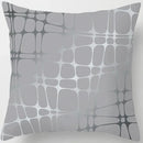 Axyaa Gold Geometric Flow Elements Pillow Case Cover Home Decor Accessories