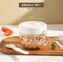 Axyaa Breakfast Cup Set with Spoon, Yogurt Bowl, Milk Cup, and Salad Cup