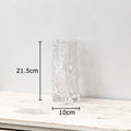 Gradient Glass Vase Hydroponic Flower Pot by Axyaa