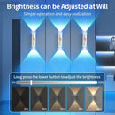 Axyaa Rechargeable Motion Sensor LED Cabinet Lamp 3 Colors Magnetic Wall Light