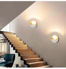 Axyaa Circle LED Wall Light Modern Nordic Minimalist Living Room Sconce