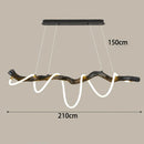 Axyaa Modern LED Pendant Chandeliers for Living Room & Dining Room Lighting