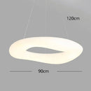 Axyaa Ring LED Pendant Light for Modern Home Decor, Dining & Living Room Chandeliers