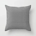 Geometric Black Yellow Cushion Covers - Axyaa Modern 18" Throw Pillow Case