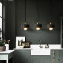 Axyaa Nordic Cement LED Pendant Light with Copper Socket, Adjustable Wire - 180cm