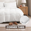 Axyaa Lightweight Cooling Comforter, Quilted Fluffy Down Alternative, King/Cal King Size, Machine Washable