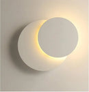 Axyaa Rotatable LED Wall Lamp Square Black White Metal 6W Sconce