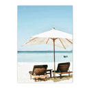 Axyaa Beach Cabin Van Surf Canvas Wall Art Summer Ocean Decor