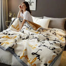 Axyaa Winter Warmth Raschel Blanket - High Quality Soft Duvet