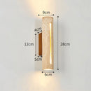 Axyaa Wabi Sabi Style Natural Stone Wall Lamp - Up Down LED Sconce