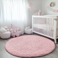 Axyaa Silky Soft Shaggy Area Rug for Living Room Bedroom Kids Nursery Mats