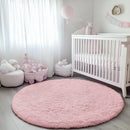 Axyaa Silky Soft Shaggy Area Rug for Living Room Bedroom Kids Nursery Mats