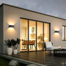 Axyaa Adjustable Waterproof Outdoor Wall Lights for Garden, Porch, and Indoor Use