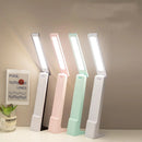 Axyaa LED Desk Lamp: 3 Colors Dimmable, Touch Control, USB Rechargeable
