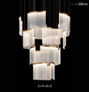 Axyaa Modern LED Chandelier for Indoor Dining Room Lighting