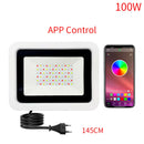 Axyaa RGBW Smart LED Floodlight 50W/100W Garden Party Outdoor Lighting Control by APP