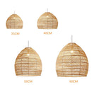 Axyaa Weave Pendant Lamp - Nordic Style Chandelier for Home Indoor Lighting