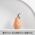 Axyaa Apple Pear Decoration: Simple Ceramic Fruit for Home & Office Décor