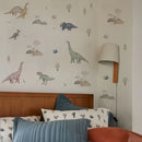Axyaa Dino Alphabet Wall Decals for Kids Room Decor