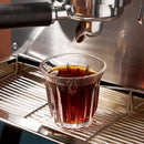 Axyaa Striped Glass Coffee Cup Espresso Mug for Latte Cappuccino Tea