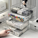 Acrylic Desk Organizer Set - Axyaa Stationery Drawers & Pen Holder