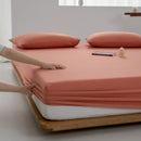 Axyaa Soft Cotton Fitted Sheet - Single to King Sizes