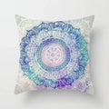 Axyaa Geometric Datura Bohemian Style Wreath Seat Pillow Cover