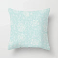 Modern Geometry Print Pillow Case for Home Decor by Axyaa - Mint Green Pillow Cover