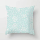 Modern Geometry Print Pillow Case for Home Decor by Axyaa - Mint Green Pillow Cover