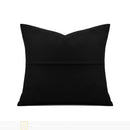 Axyaa High-End Luxury Villa Horsehair Cushion Set in Black & White