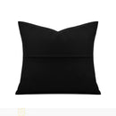 Axyaa High-End Minimalist Luxury Villa Black & White Horsehair Cushion Set