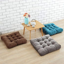 Axyaa Corduroy Square Floor Cushion for Comfortable Seating