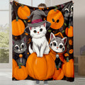 Axyaa Digital Cartoon Printed Flannel Blanket for Office & Leisure