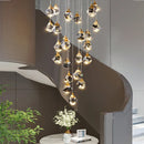 Axyaa Nordic Chandeliers Dining Room Pendant Lights Ceiling Hanging Lamps