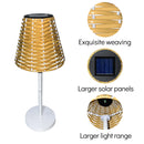 Axyaa Solar Table Lamp Night Light: Garden, Patio, Balcony, Camping, Holiday Gift
