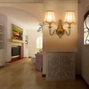 Axyaa European Copper Wall Lamp for Bedroom & Study Lighting