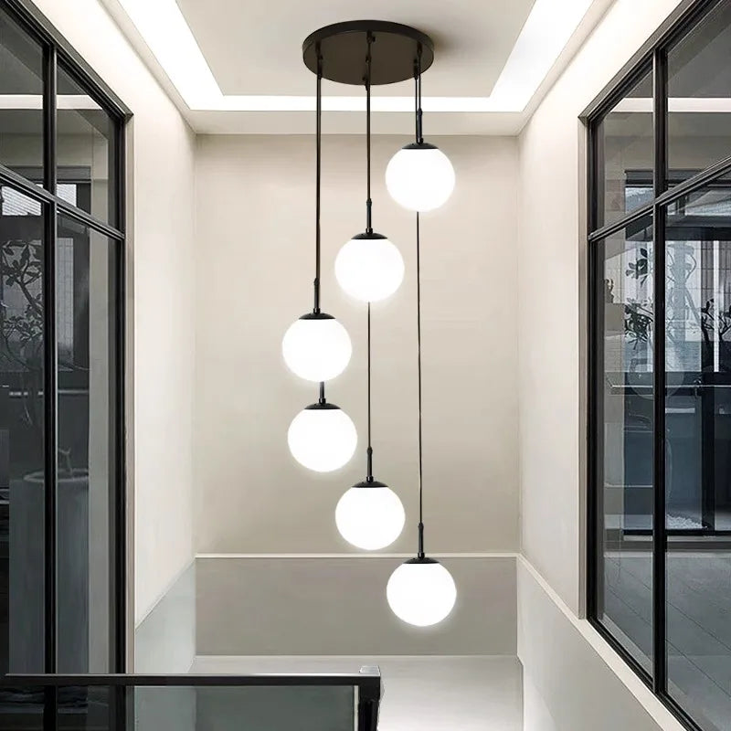 Axyaa Modern LED Chandelier Pendant Ceiling Light for Dining Room