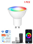 Axyaa Smart GU10 LED Bulb 9W WiFi Alexa Google Home Dimmable Timer Function
